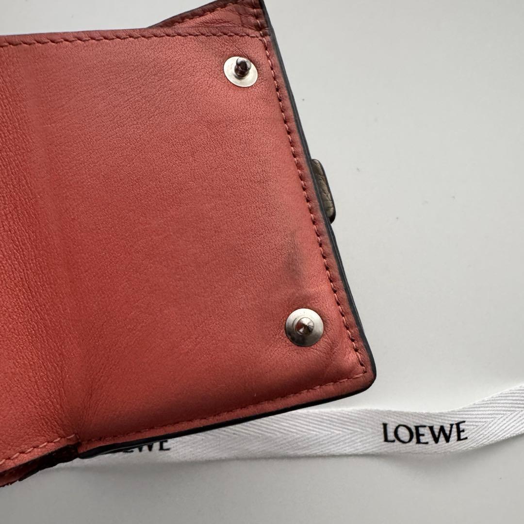 【限定価格】 154 LOEWE ロエベ 3つ折り財布