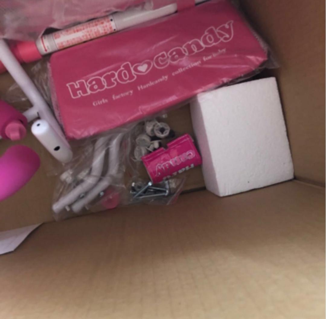 三輪車 女の子 箱 日傘 説明書 付属品あり 三輪車三輪車 キッズバイク