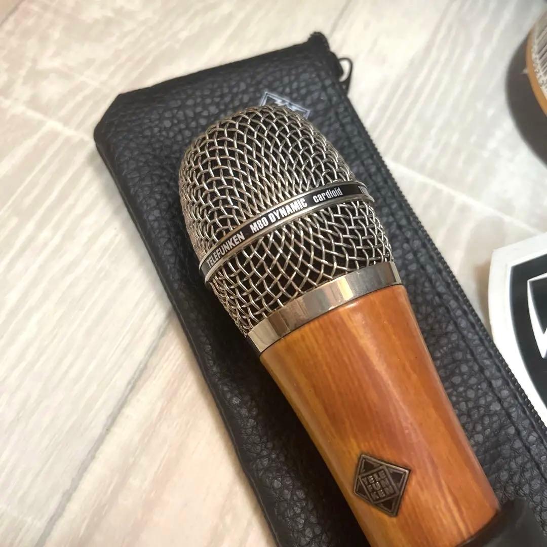 配信機器・PA機器・レコーディング機器 Telefunken M80 Custom Shop Wood