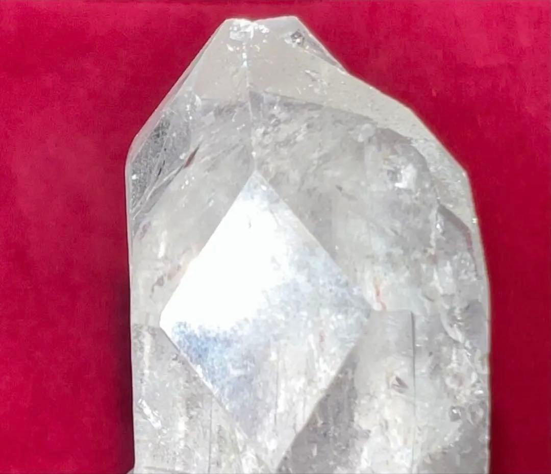 希少！】マスタークリスタル ウィンドウ 水晶ツインポイント 美術品