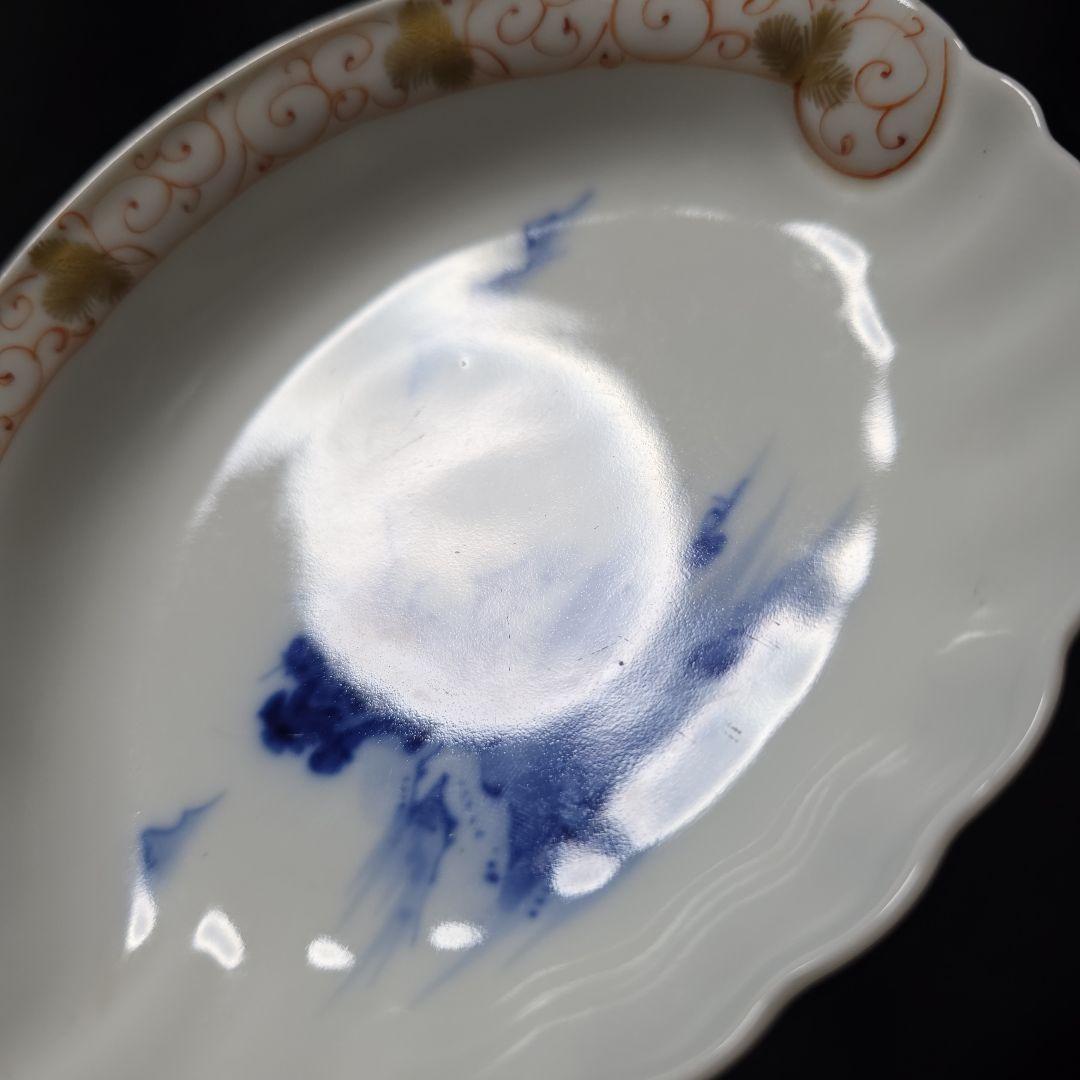 金継ぎ 源六焼 富永源六 鮑型 アワビ 銘々皿 1枚 三つト印 美品 - メルカリ