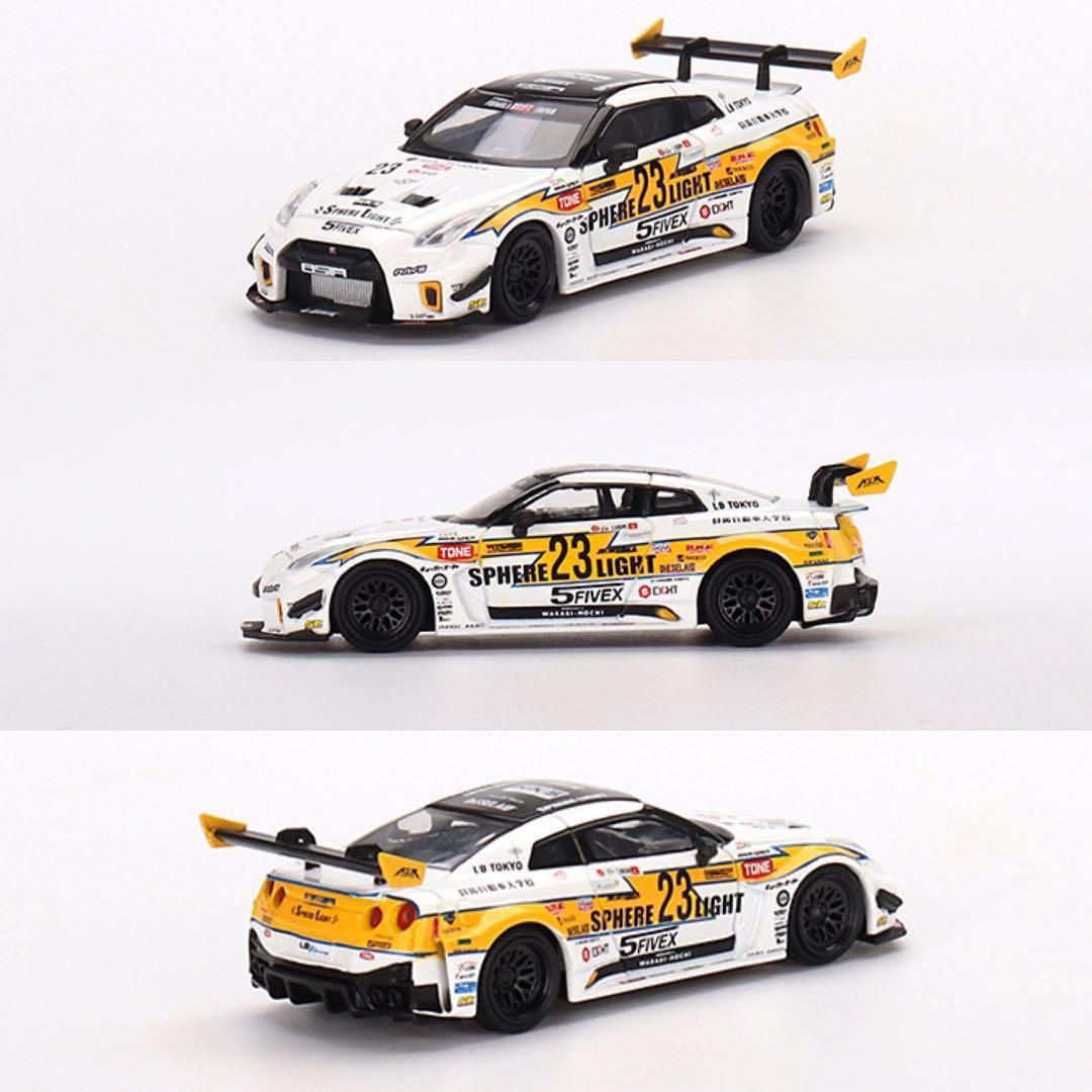 超レア！MINIGT LBレーシングトランスポーター,S15,R35,ER34