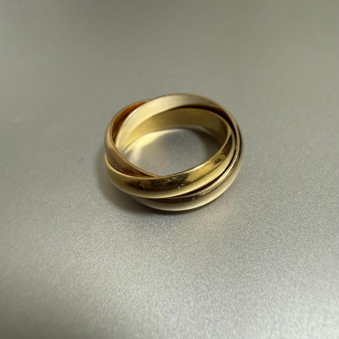 【1/4限定価格】カルティエ トリニティ クラシック リング 53