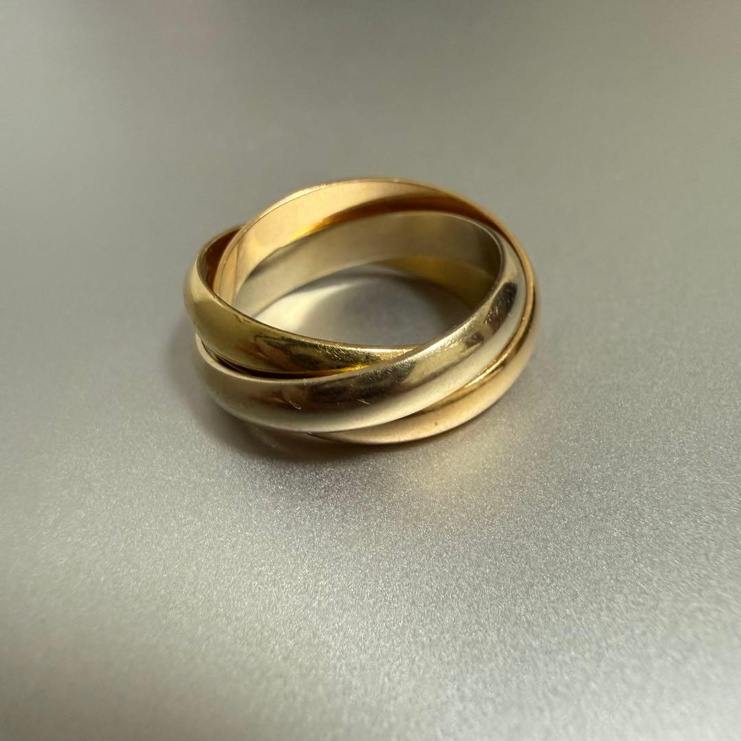 【1/4限定価格】カルティエ トリニティ クラシック リング 53