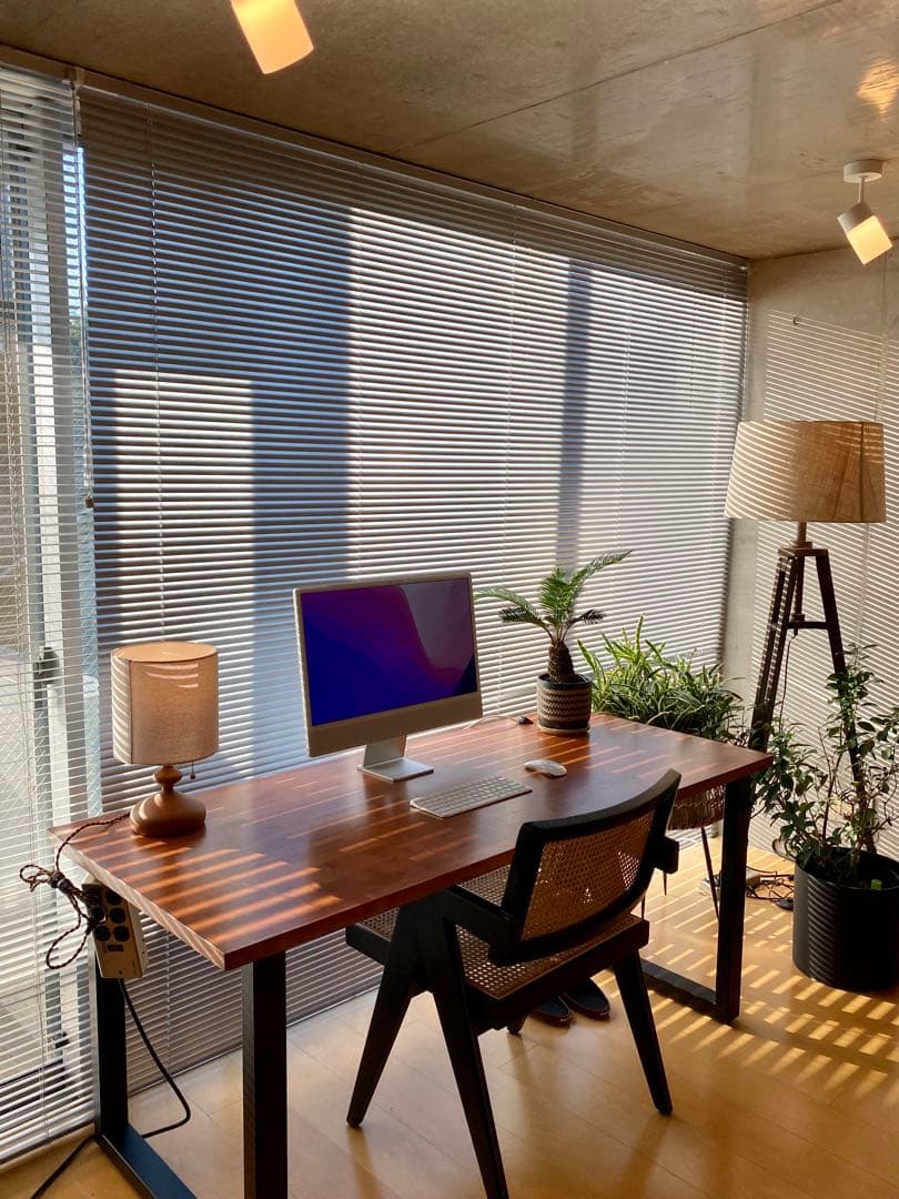 【本日限定値下げ】KANADEMONO  THE TABLE ラバーウッド