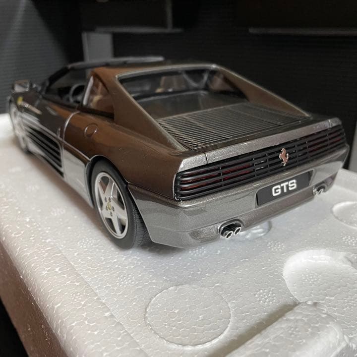 未展示品　GT SPIRIT 1/18 フェラーリ 348 GTS グレー