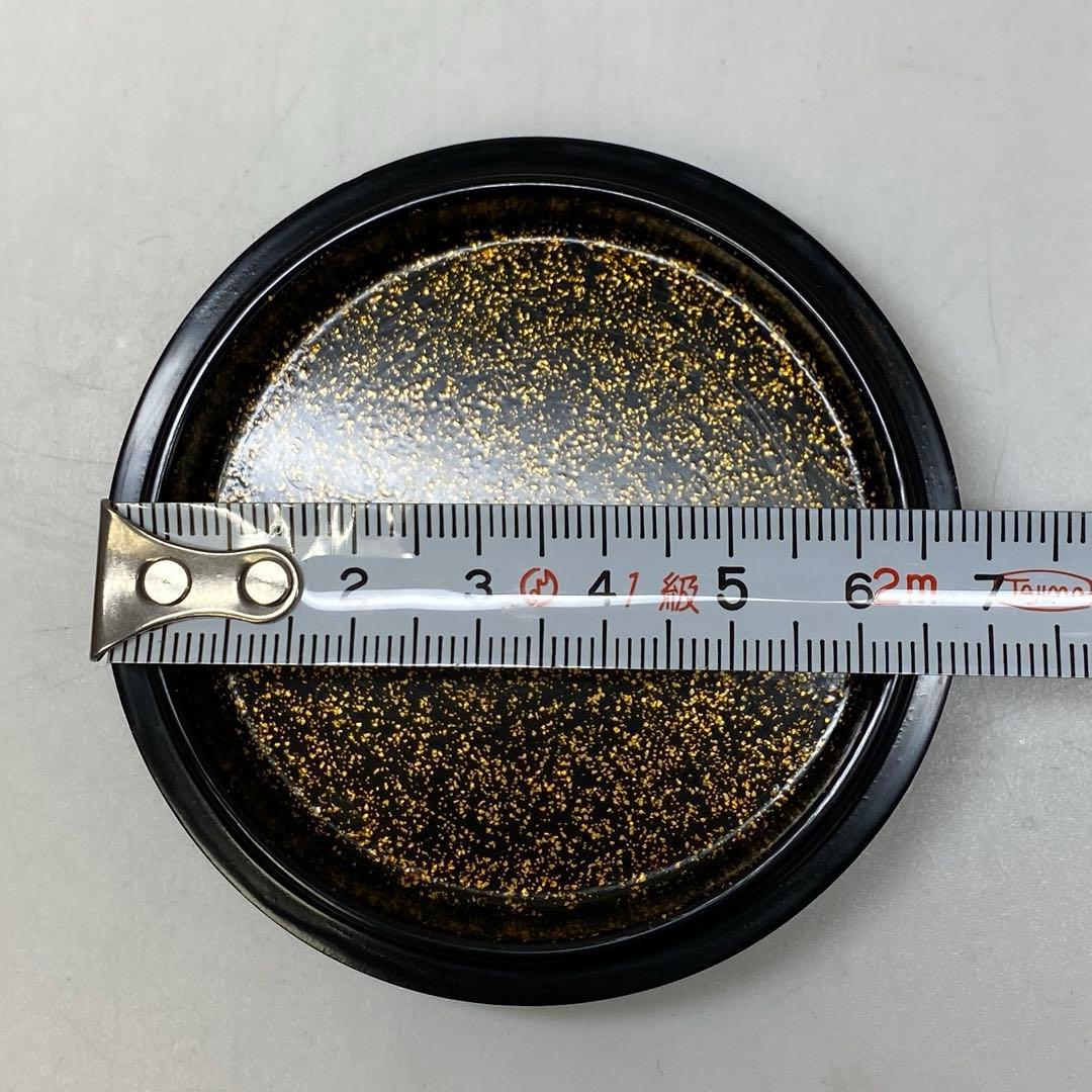 芳 鮎 青貝蒔絵 内築地香合 共箱 w6.3cm 東キ7-1114☆