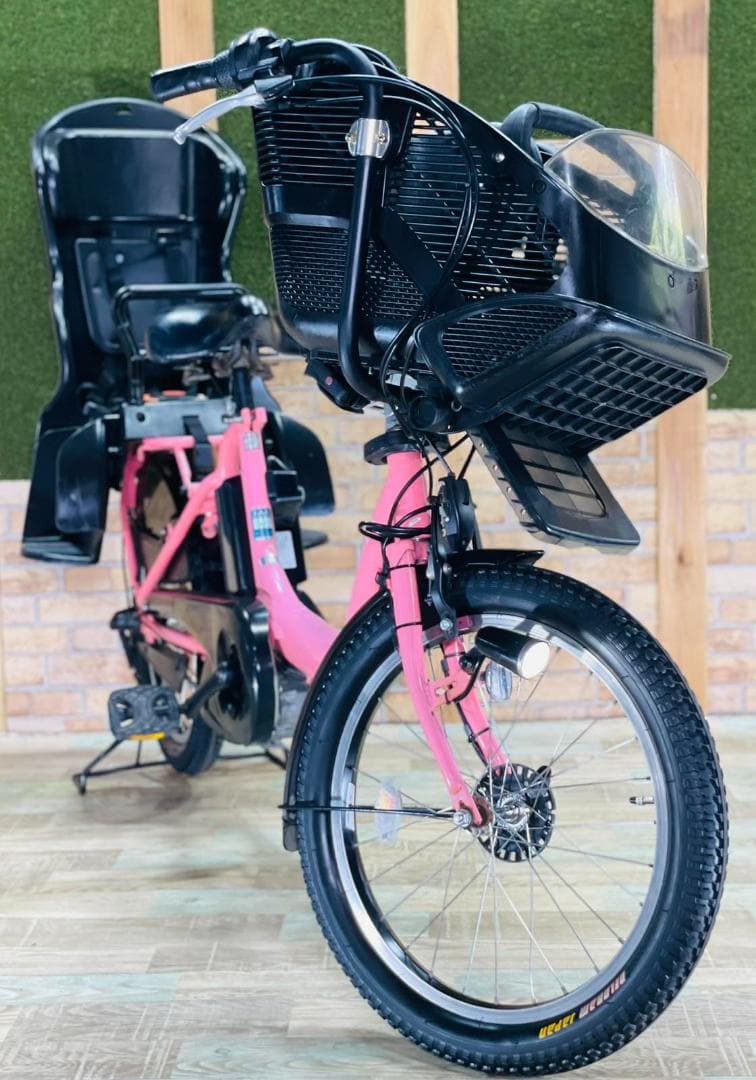 低価格 No1モデル ピンク系 ヤマハ 子供乗せ電動アシスト自転車 H2862