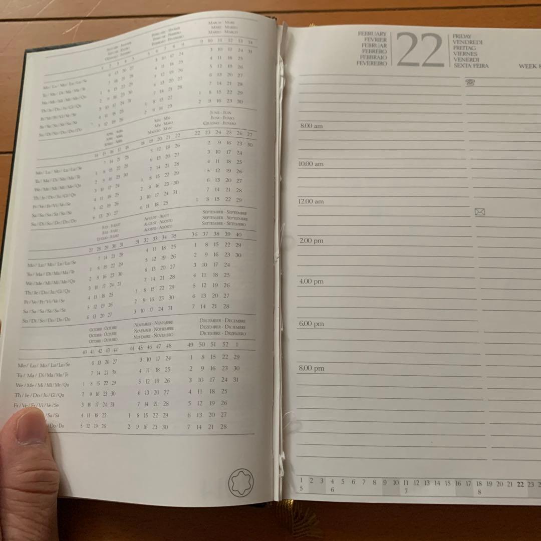 Montblanc モンブラン ダイアリウム 3冊セット