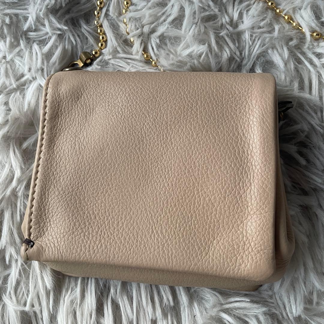 未使用級】モキップ ミニパース ショルダーウォレット ガルーシャ