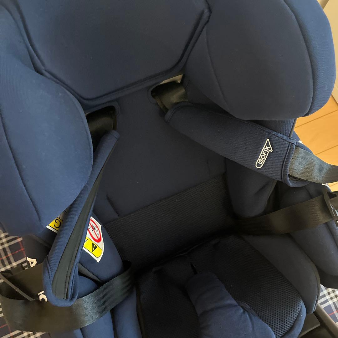Aprica チャイルドシート ディアターンプラス　ISOFIX ネイビー