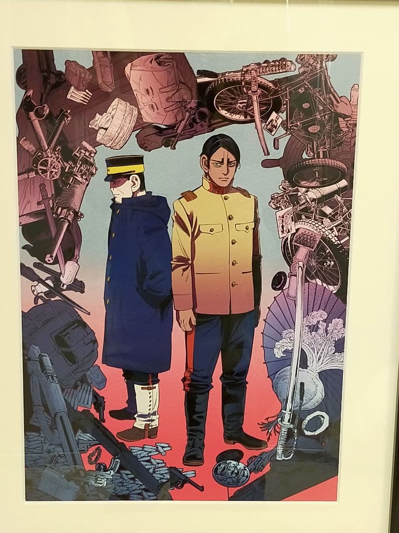 野田サトル ゴールデンカムイ 高精細デジタルカラー 複製原画 鯉登音之