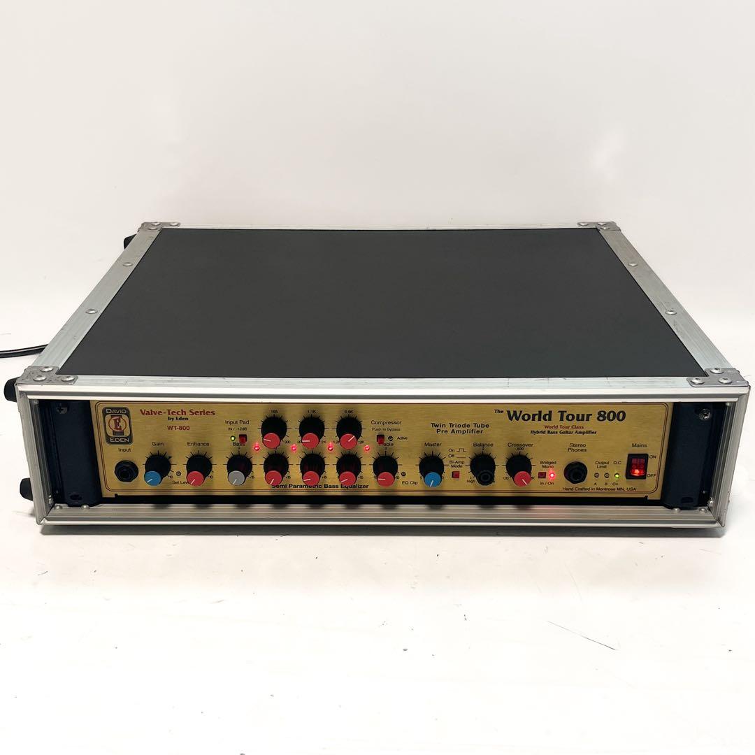 超希少！ EDEN WORLD TOURWT-800 エデン ヘッドアンプ - メルカリ