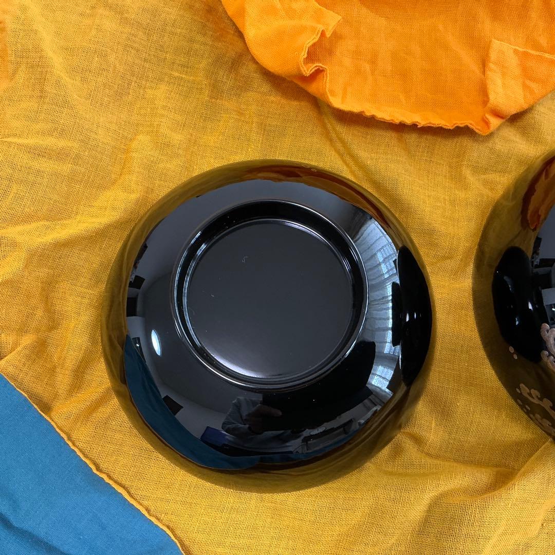 vincentfuto318様 輪島屋本店 波に日の出鶴蒔絵5客揃 - メルカリ