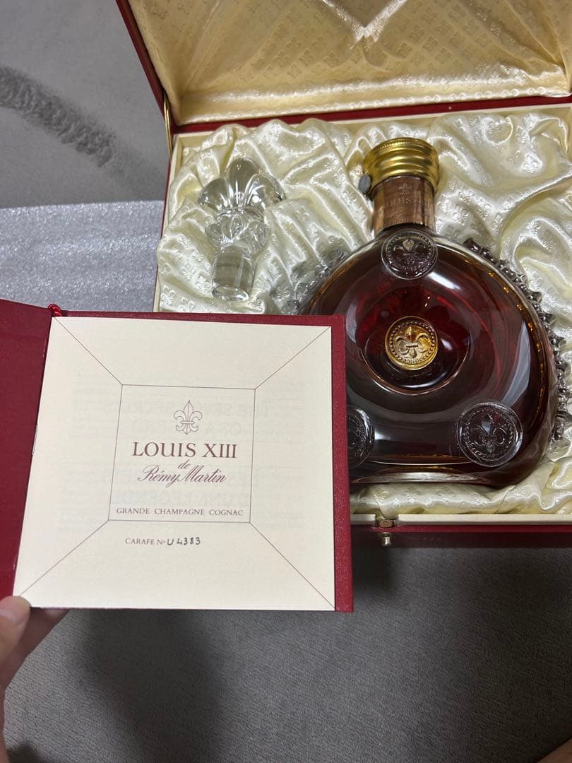 レミーマルタン ルイ13世 旧金キャップ ブランデー REMY MARTIN レミー