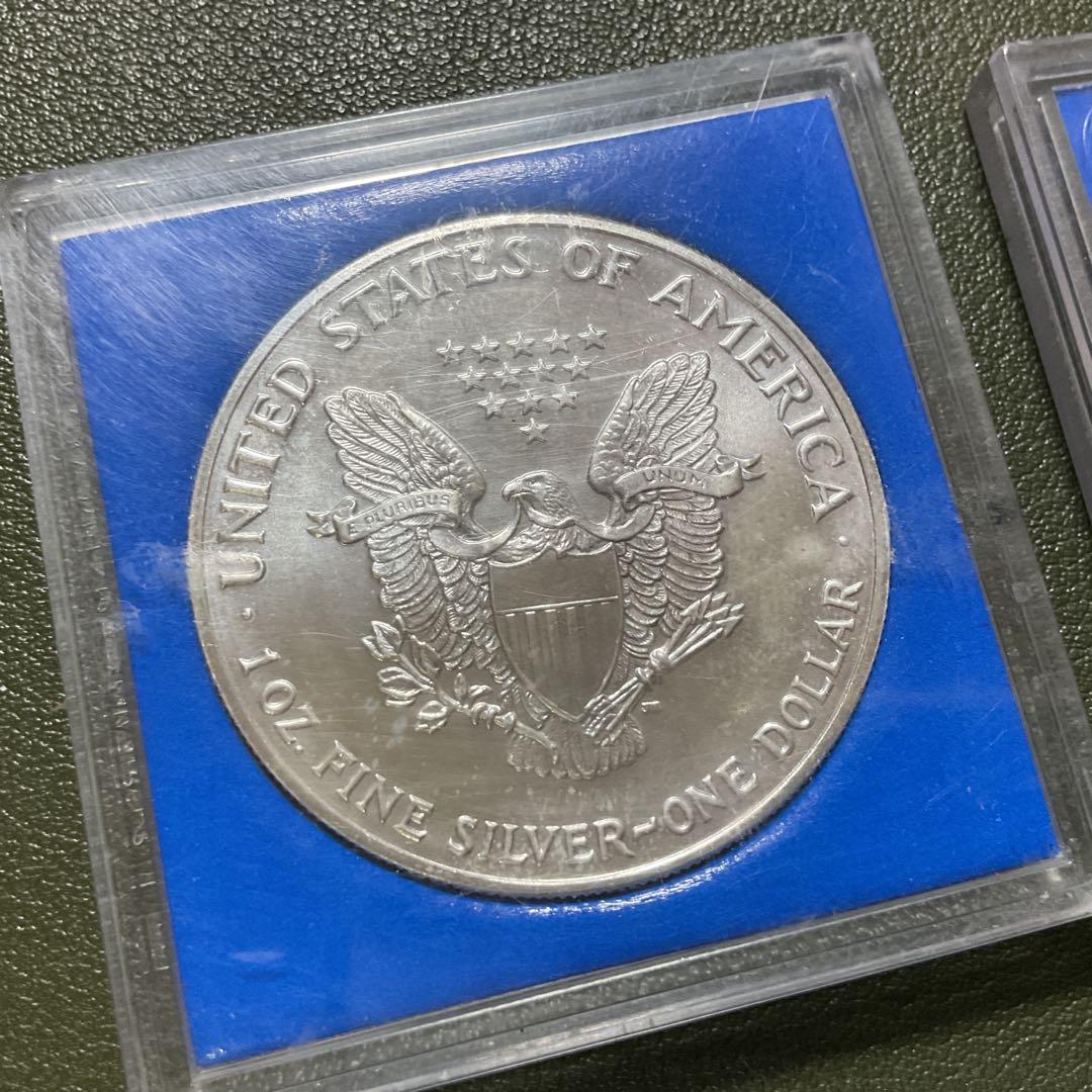 E600 アメリカン・シルバー・イーグル 1990年 銀貨 セット　1oz