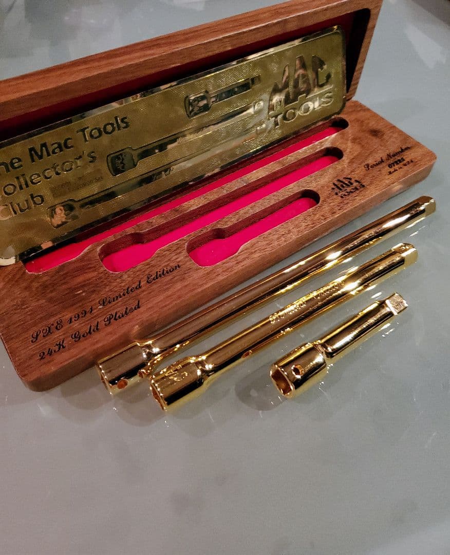 マックツール ゴールドソケット 24Kメッキ 限定品 コレクターズクラブ