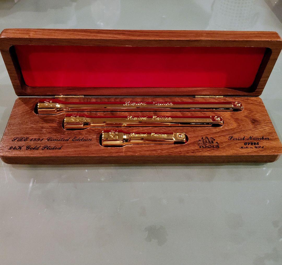 マックツール ゴールドソケット 24Kメッキ 限定品 コレクターズクラブ