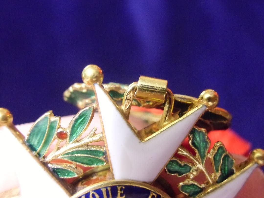 Ｆフランス軍＊金製/ＧＯＬＤ＊１８７０ レジオンドヌール勲章＊将校級（実物）