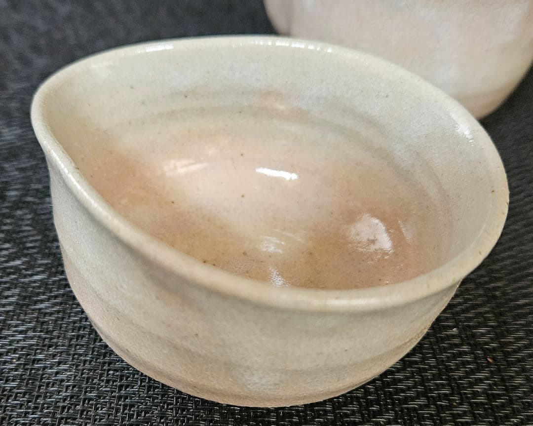 萩焼 秋芳陶苑 高野千山作 煎茶器揃い8点 茶注