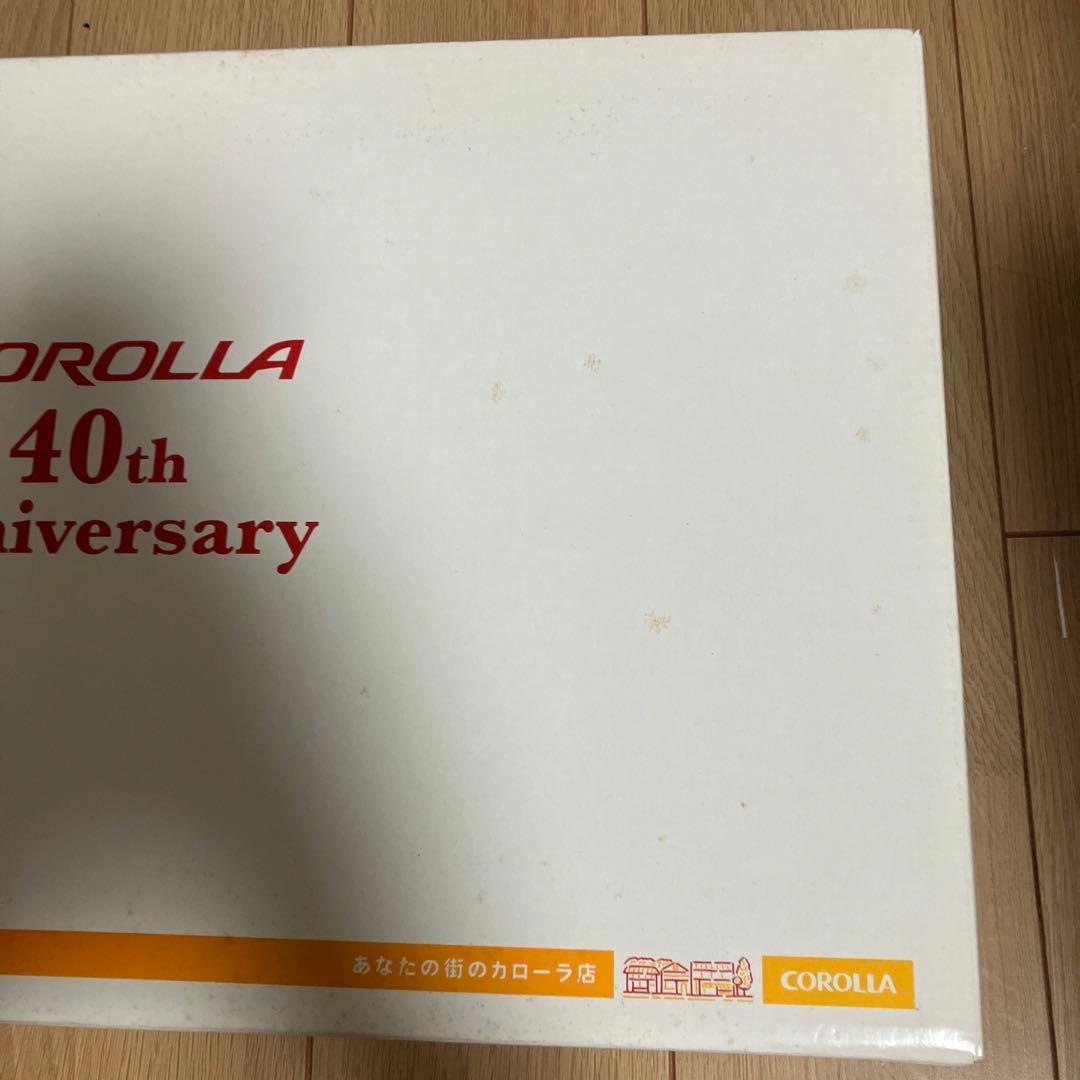 TOYOTA カローラ　40th Anniversary セット