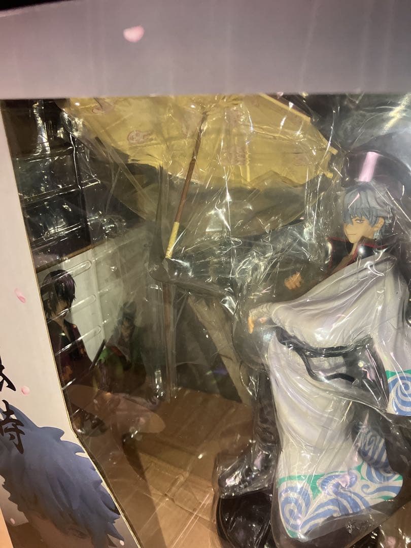 希少 メガハウス G.E.M. 銀魂 坂田銀時 紅桜編 傘ver. フィギュア