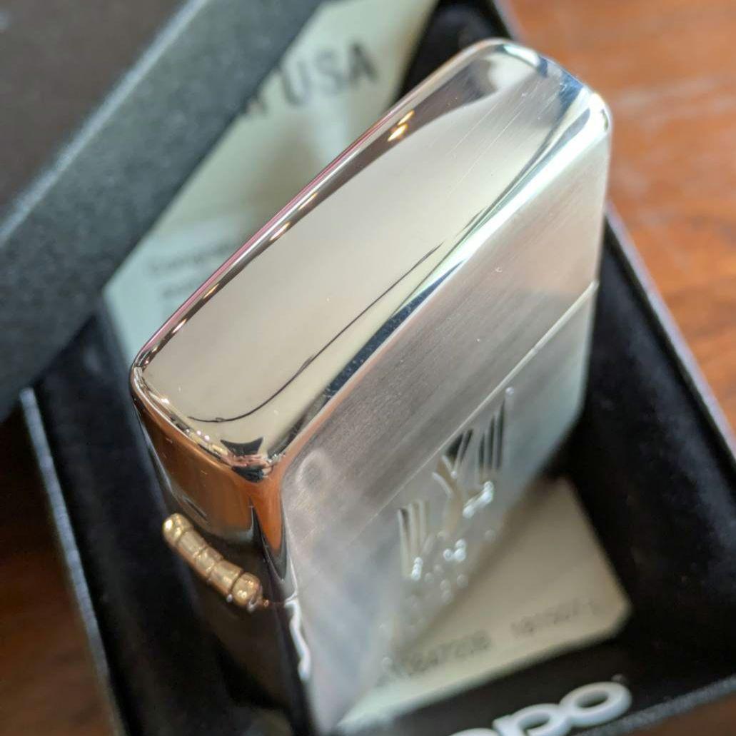 【新品】ピース Peaceロゴ シルバー Zippo