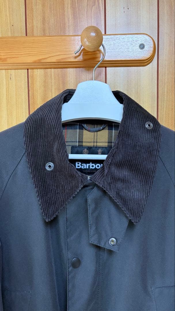 24SS EDIFICE別注 Barbour OS BEDALE グレー 42