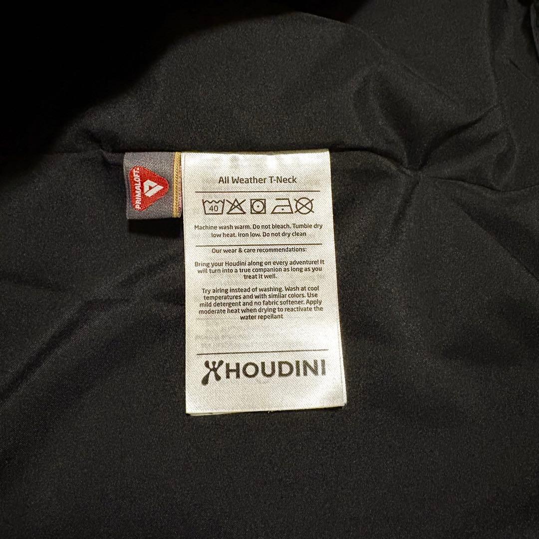 houdini all weather t-neck t neck メンズM