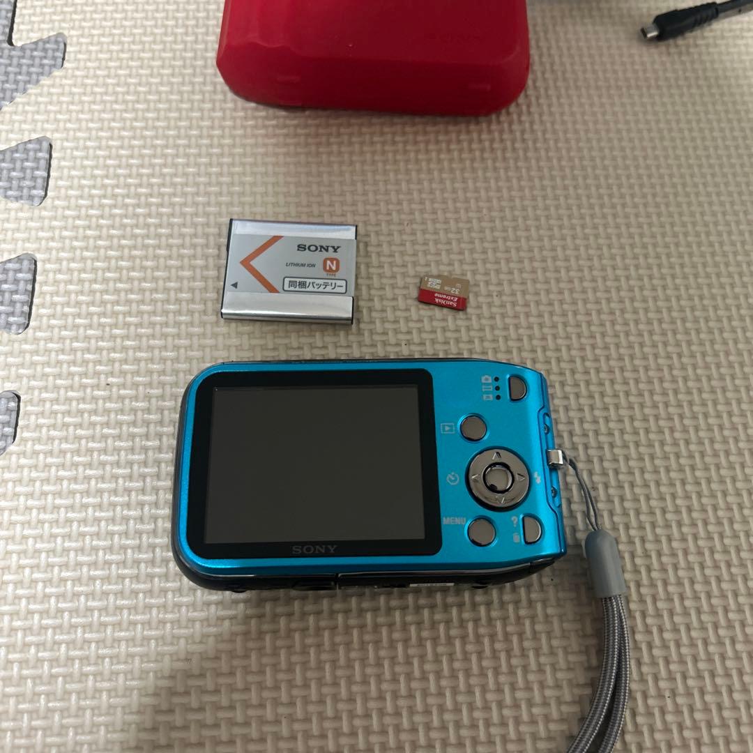 美品】SONY Cyber-shot DSC-TF1 青 - メルカリ
