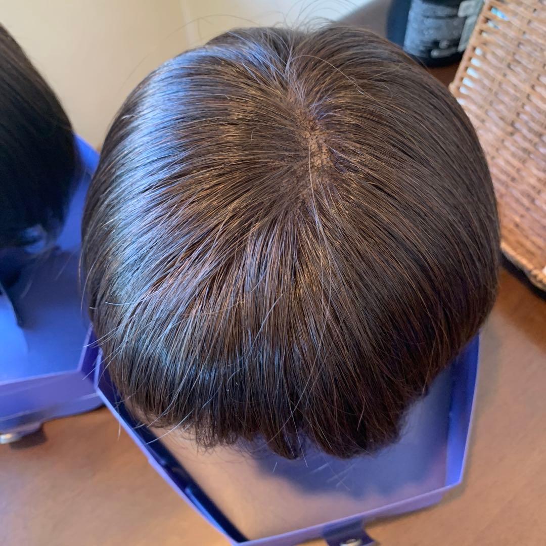 ダークブラウン ショートボブウィッグ　フォンテーヌ　２つ