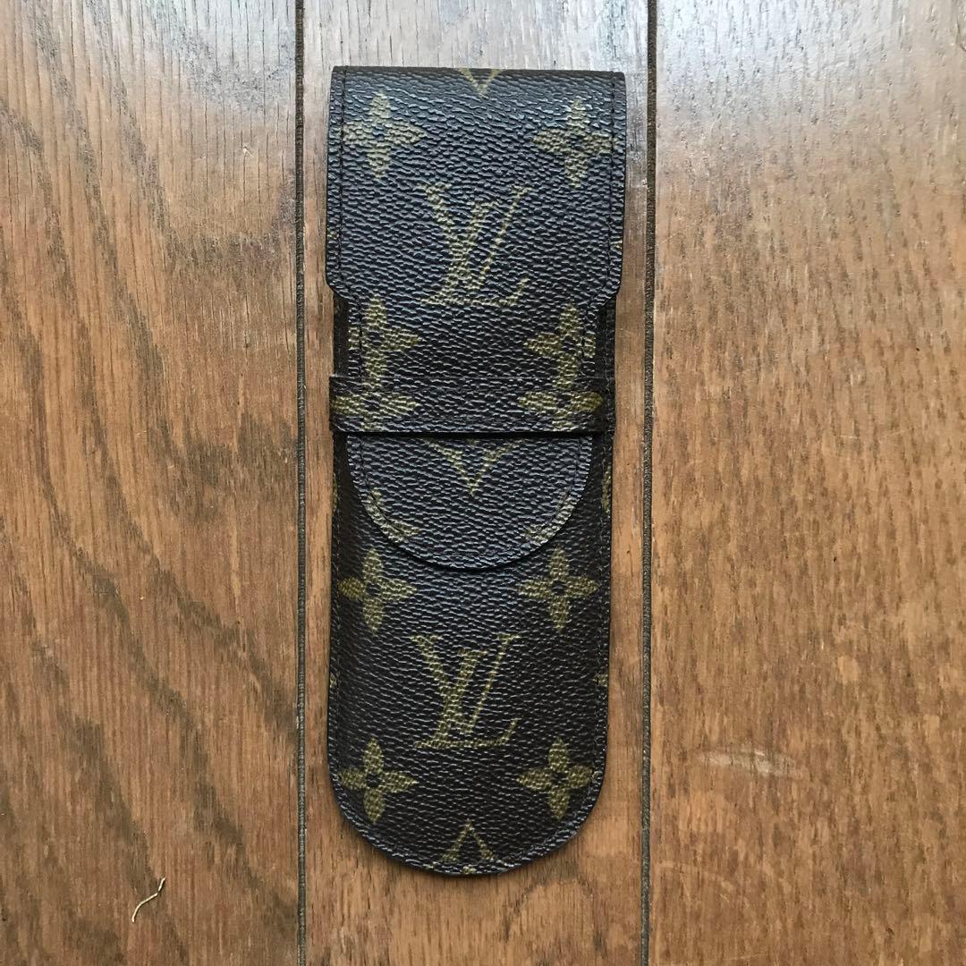Louis vuittonペンケース LOUIS VUITTON/ルイヴィトン美術館/ウッド