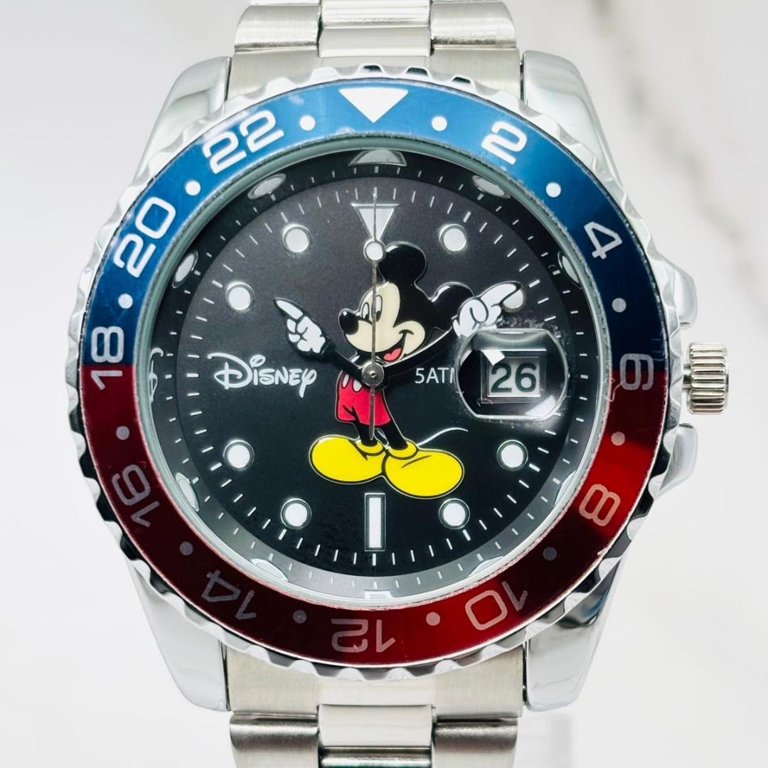 aiko愛用 アナザーヘブン ミッキーGMT 腕時計 ペプシカラー メンズ