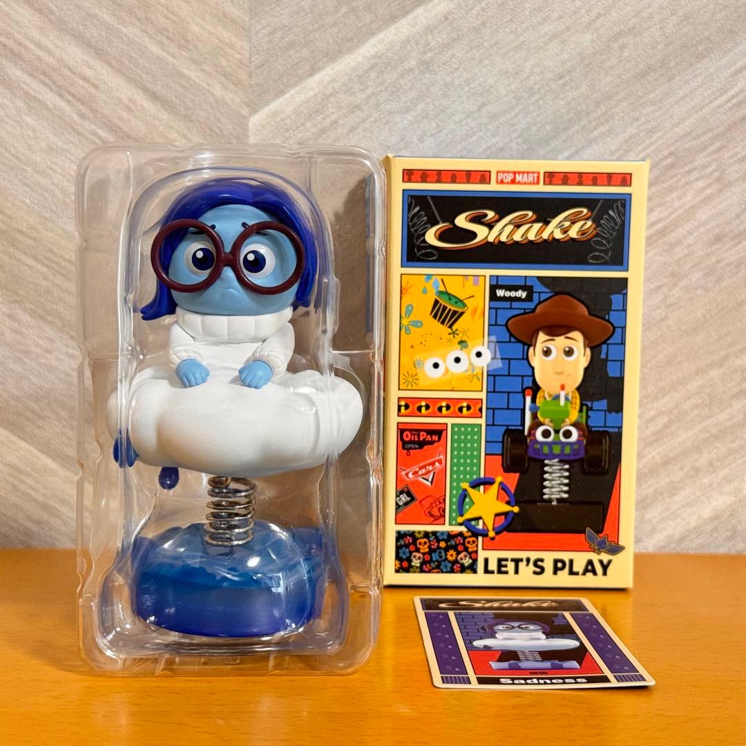 ポップマート ディズニー ピクサー インサイドヘッド SHAKE カナシミ