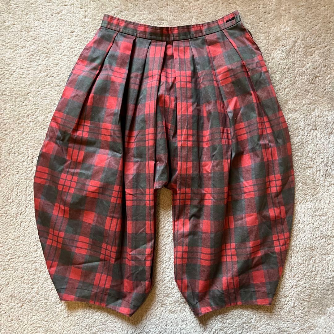 コムデギャルソンコムデギャルソン　チェックパンツ