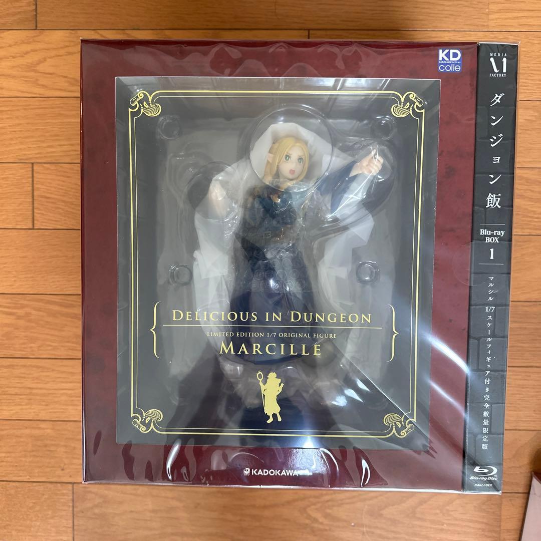 ダンジョン飯 Blu-ray box 1 マルシルフィギュア ダンジョン飯 Blu-ray