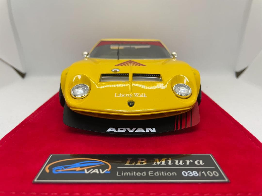 VAV 1/18 ランボルギーニ ミウラ LB ADVAN