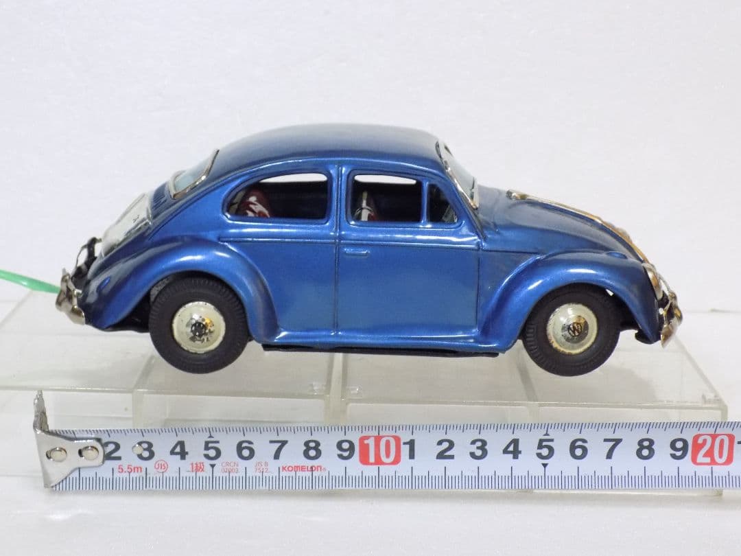 ブリキ　バンダイ リモコン【フォルクスワーゲン ビートル】動作品
