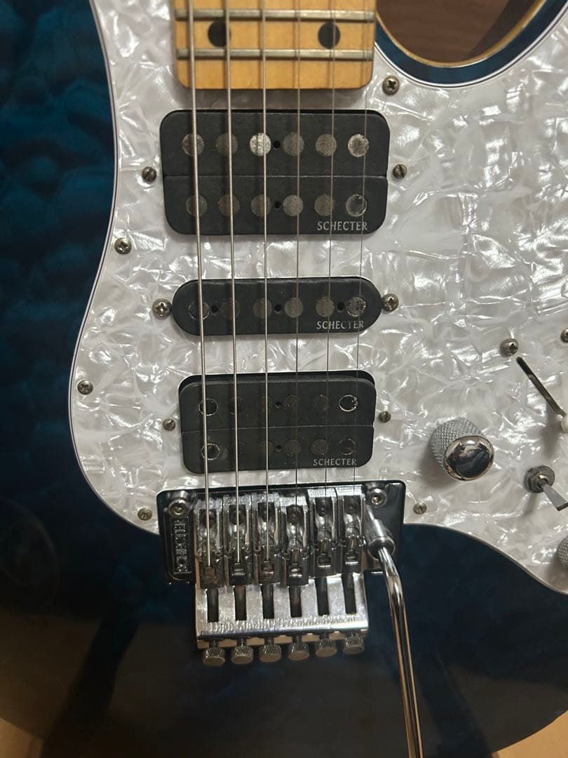 ギター SCHECTER SD-2-24-BW/M See Through Blue