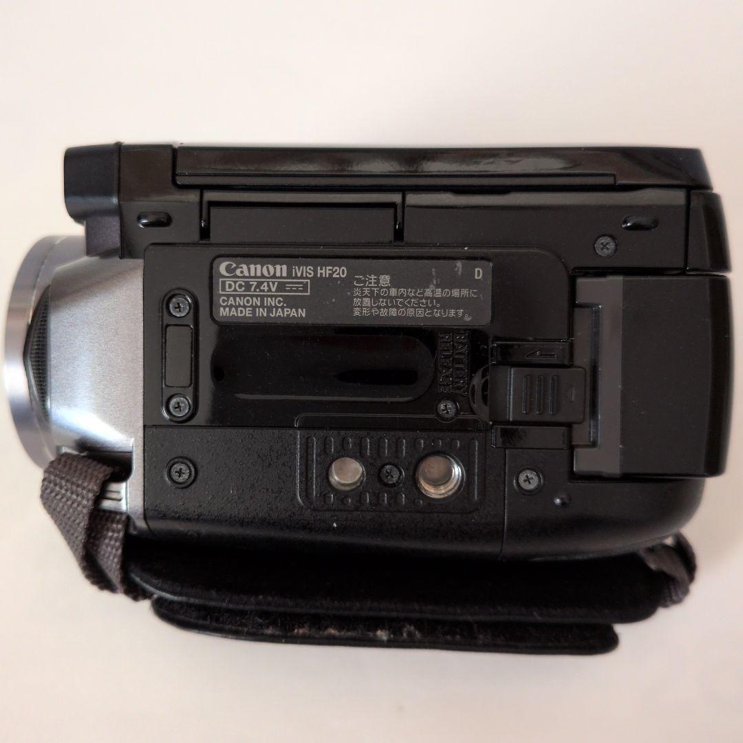 【美品】Canon iVIS HF20 ビデオカメラ