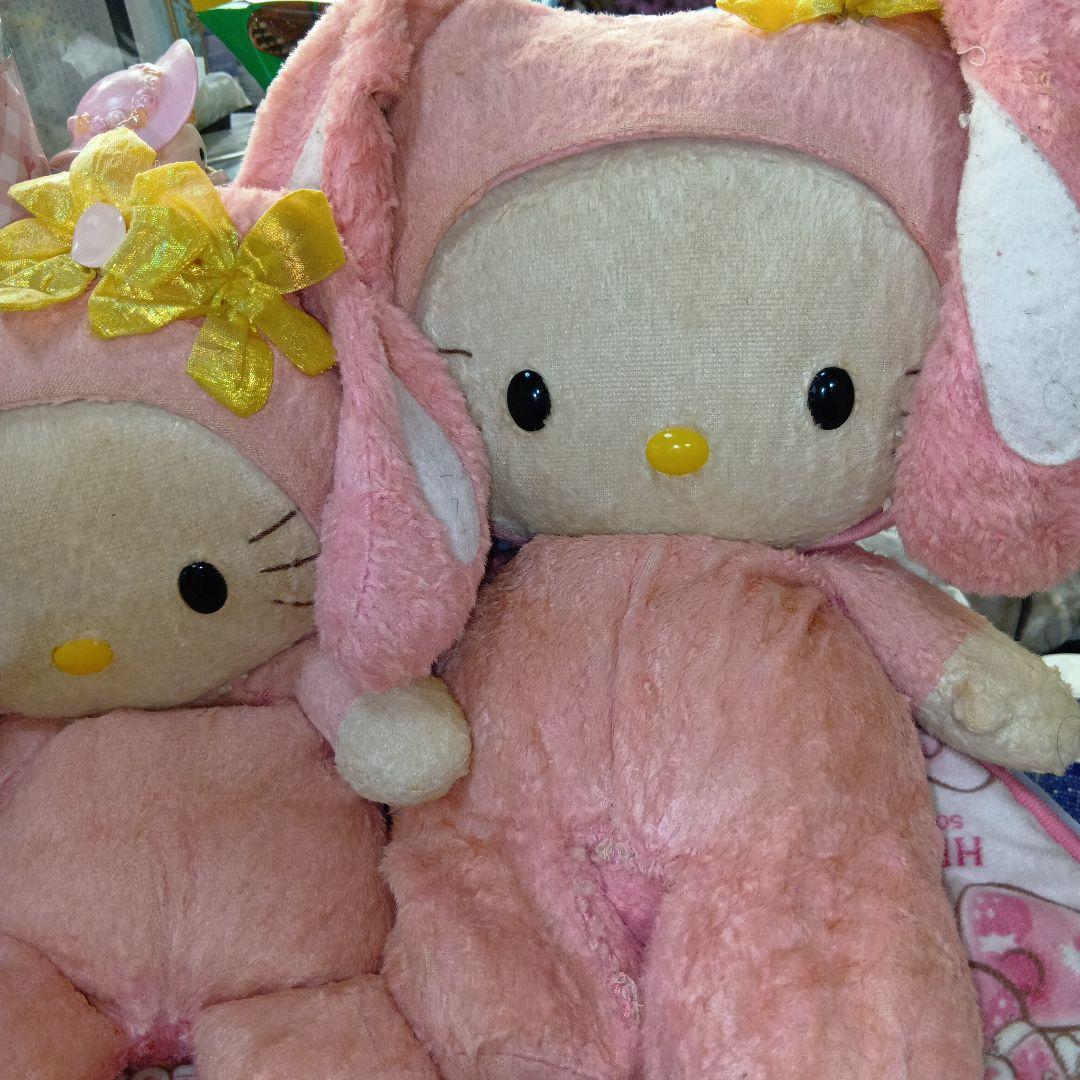 ハローキティVivitixGirls1999年くたうさぎぬいぐるみ3体セット