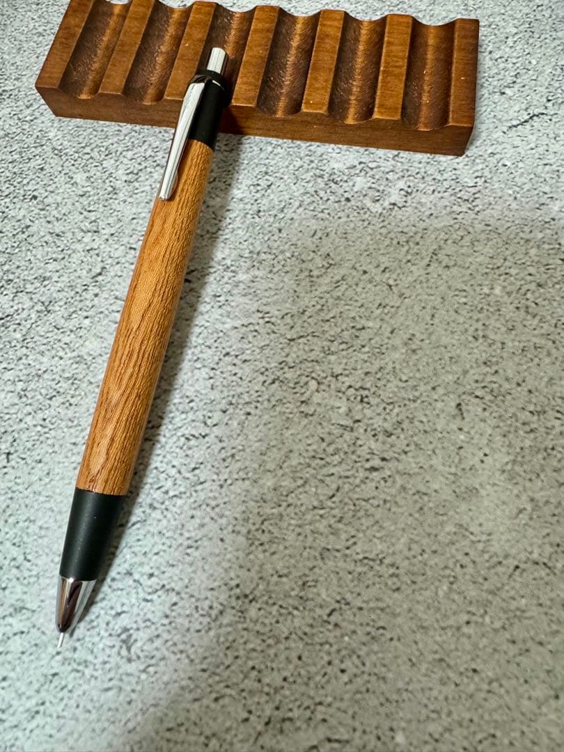 野原工芸 神代欅 新型シャーペン ゴールド金具 - メルカリ 野原工芸