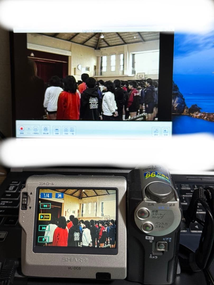 動作良好 シャープ VL-DC5 MiniDVビデオカメラ ダビング最適
