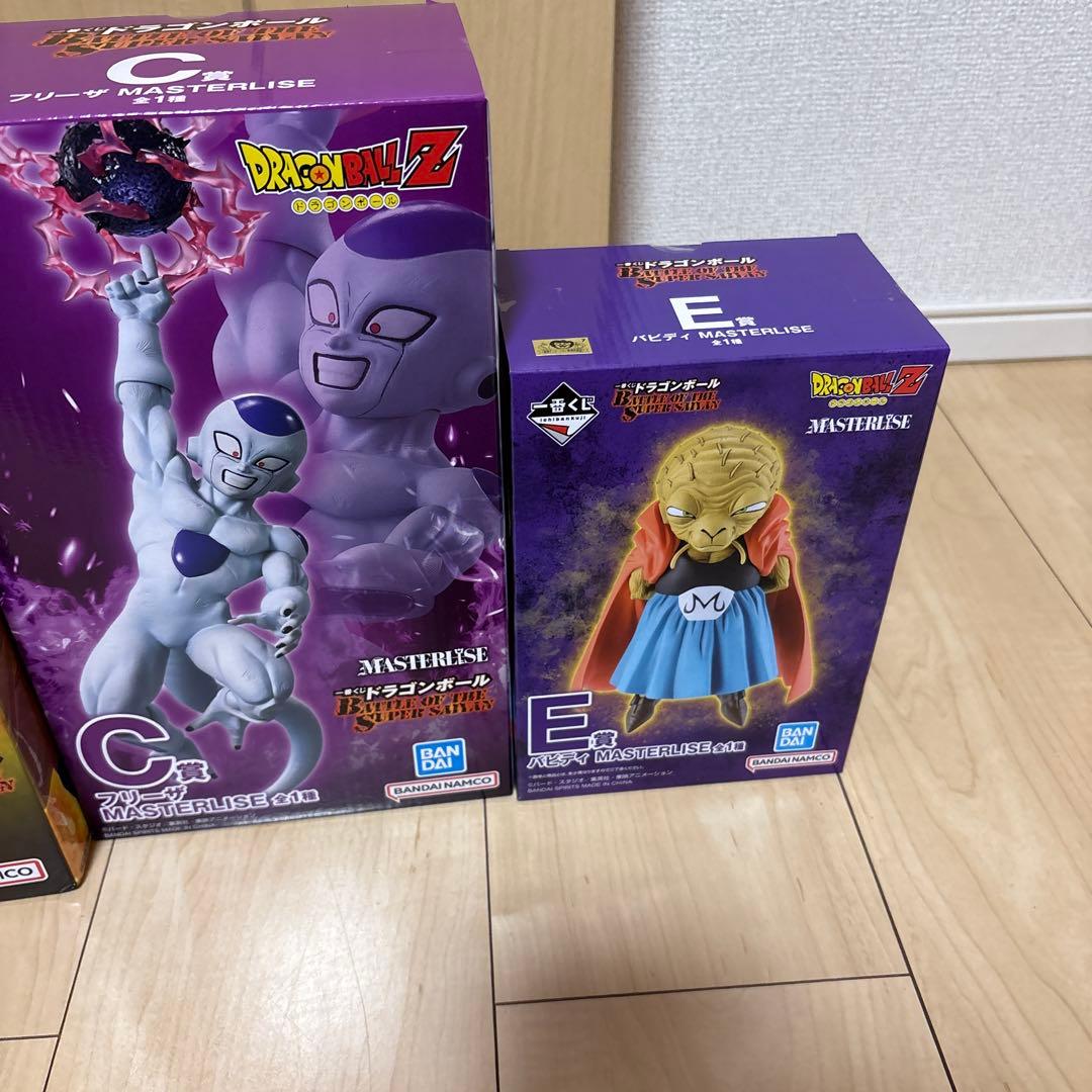 ドラゴンボールZ MASTERISE フィギュアセット 1番くじ - メルカリ