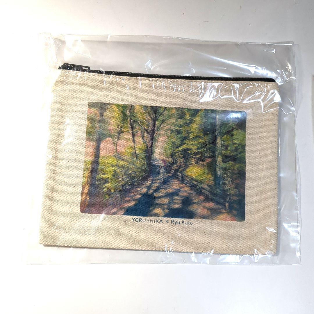 ヨルシカ ポーチ〈花〉、〈夏の肖像〉セット 幻燈展