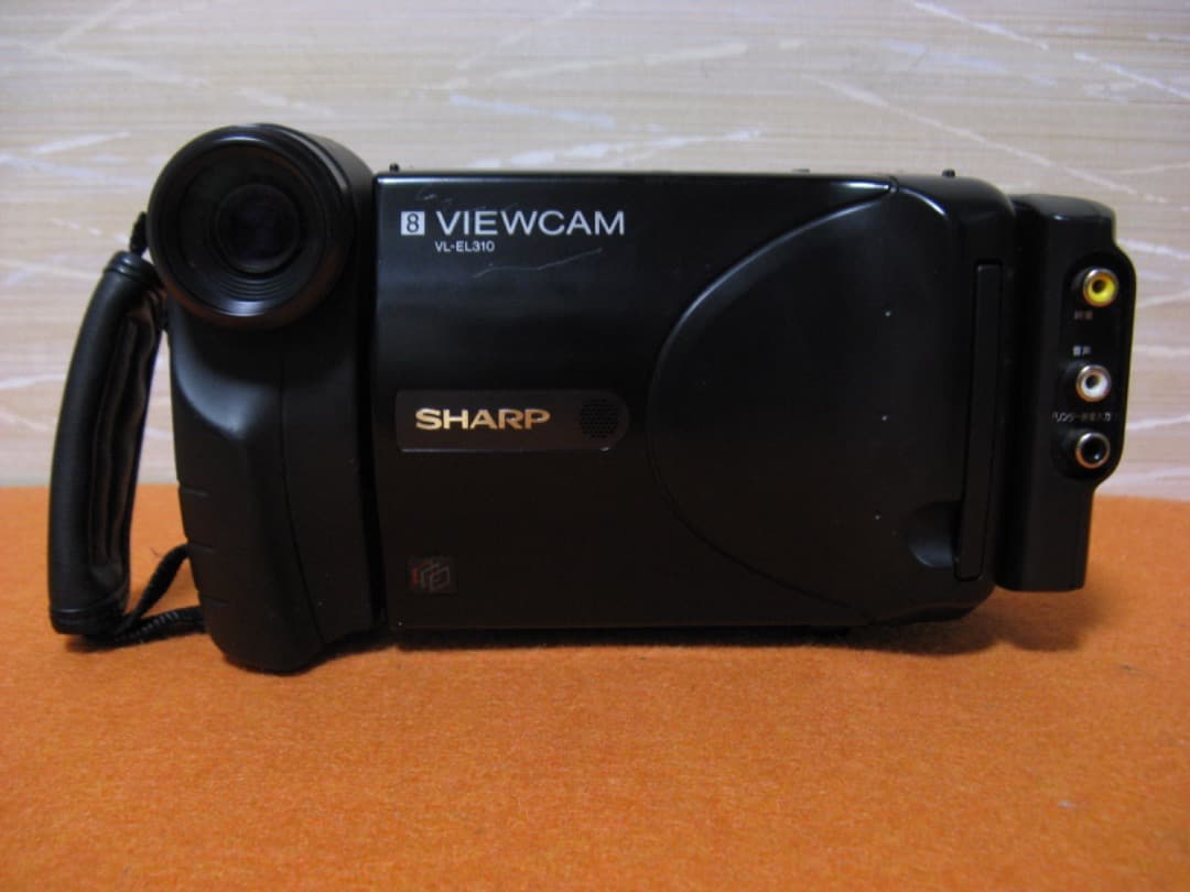 動作OK❗️☆シャープの液晶8ミリビデオカメラ・VL-EL310