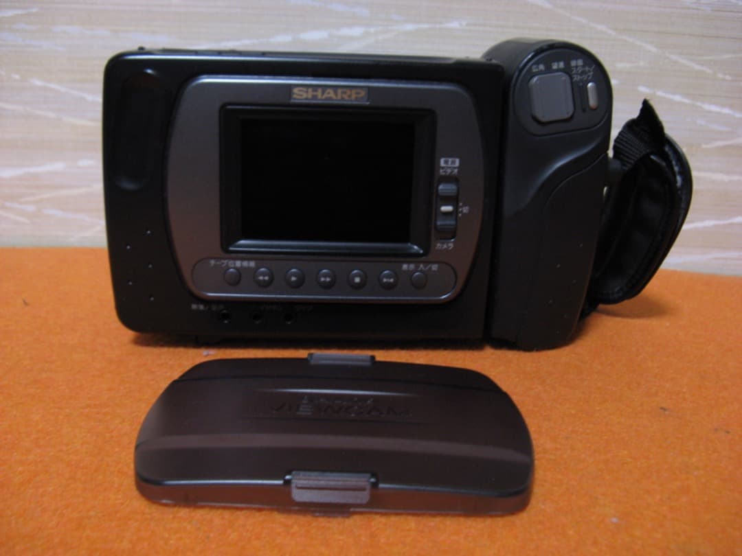 動作OK❗️☆シャープの液晶8ミリビデオカメラ・VL-EL310