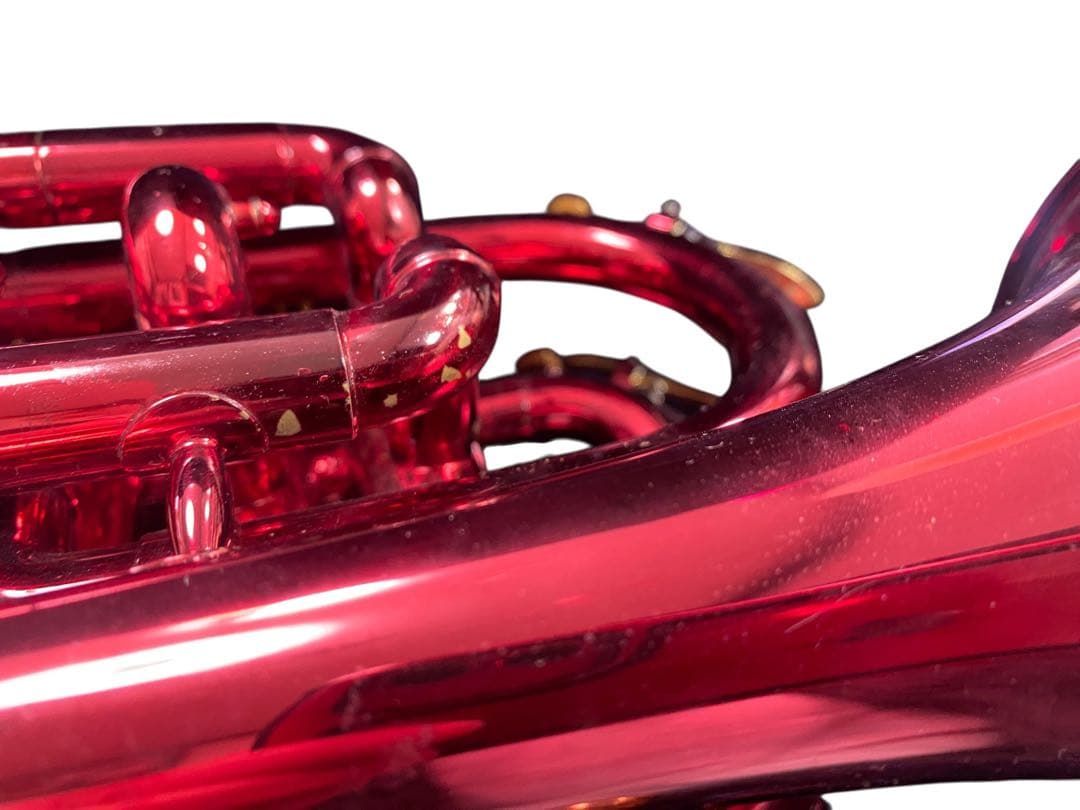 ジュピター　ポケットトランペット　レッド