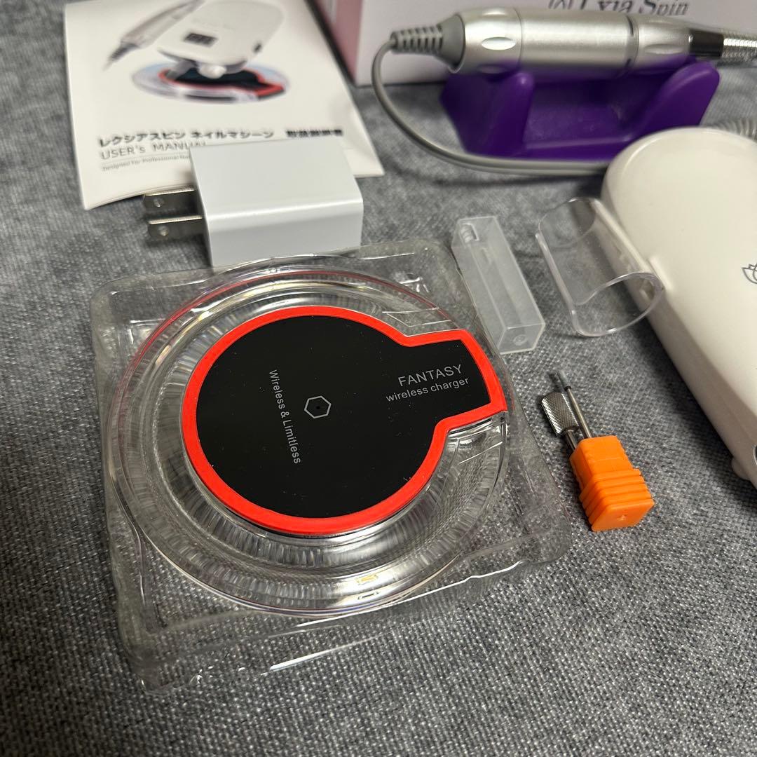Lxia spin レクシアスピン ネイルマシーン ワイヤレス
