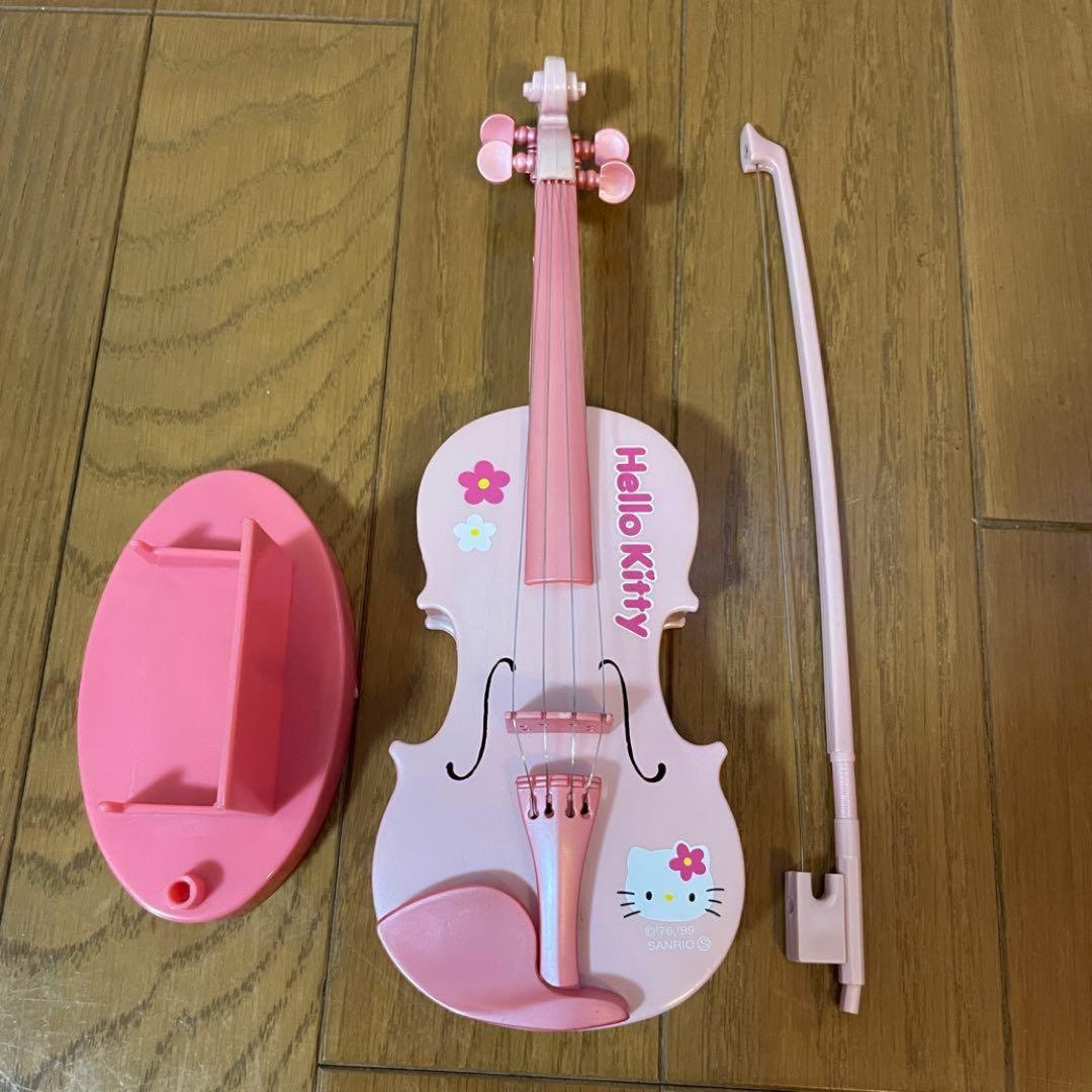 ハローキティ 希少 レア 1999年 おもちゃ バイオリン倶楽部Jr